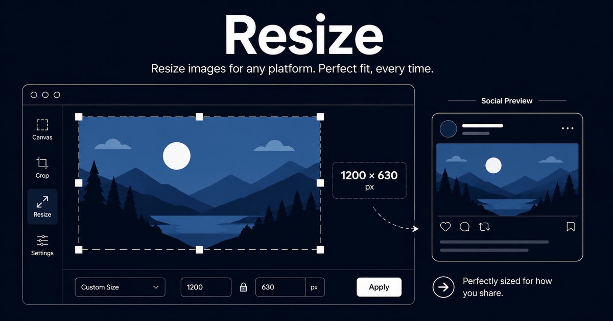 How to Resize Images for Social Media, Web, and Print