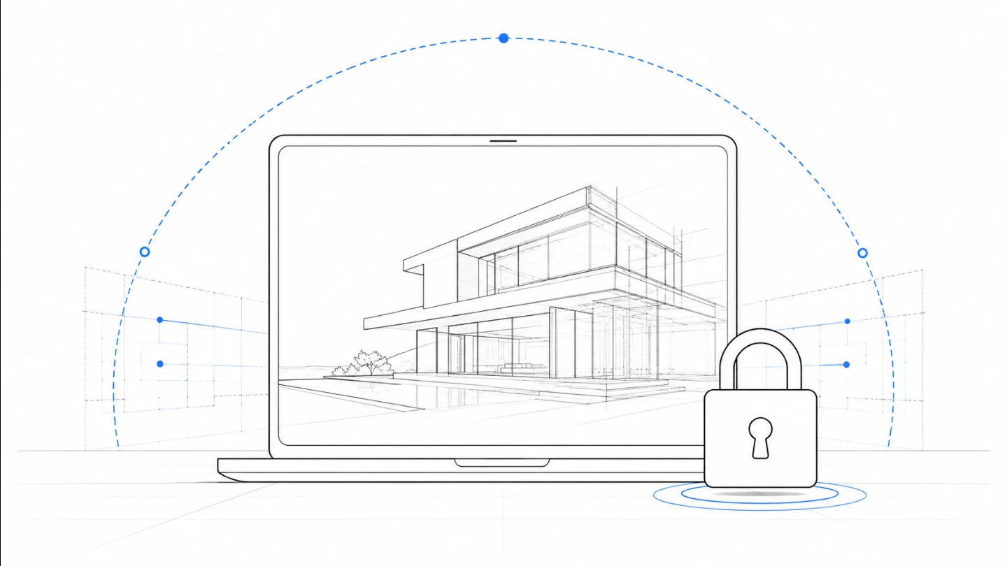 ArchitectLine local processing — your photo never leaves your browser