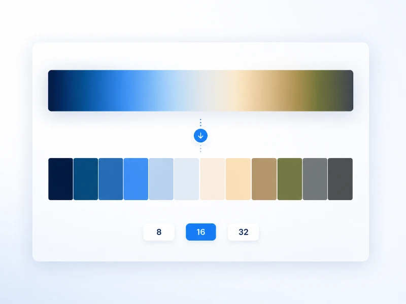 Exact color counts